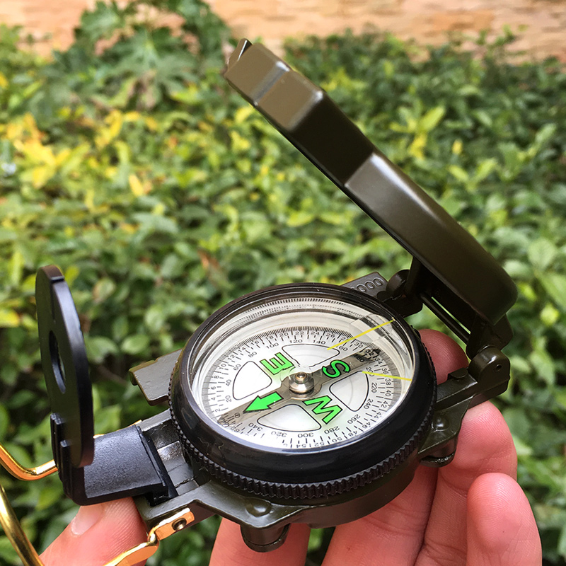 Brújula Plegable Portátil de A - Compass Lensatic reseña y precio