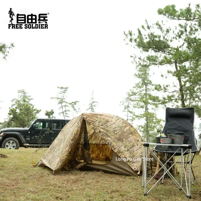 Tienda de camuflaje individual - Emergency Mylar Tent reseña y precio